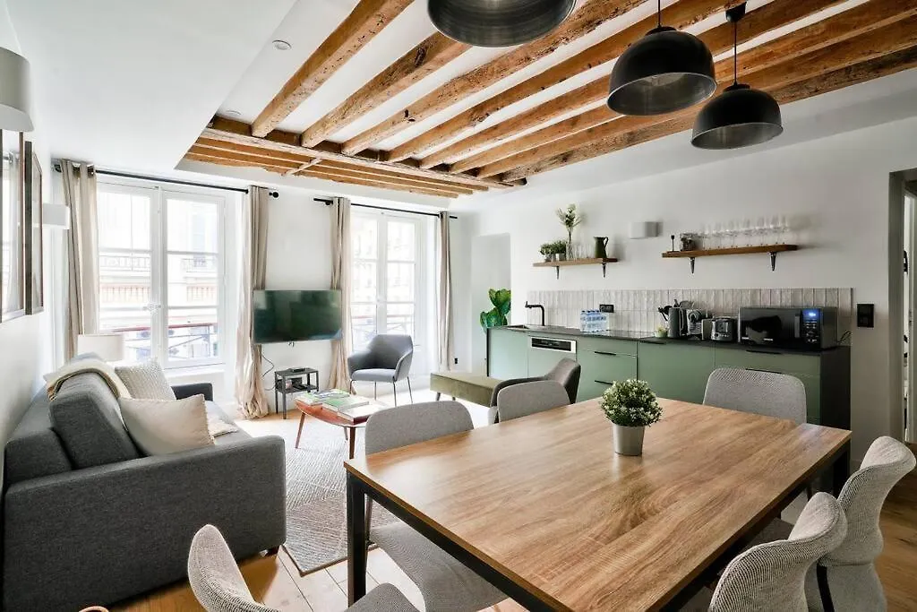 Apartament Magnifique Appartement Pour 6 - Montorgueil Paryż