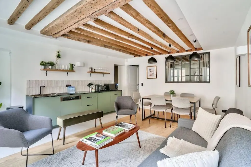 Magnifique Appartement Pour 6 - Montorgueil Paryż Apartament