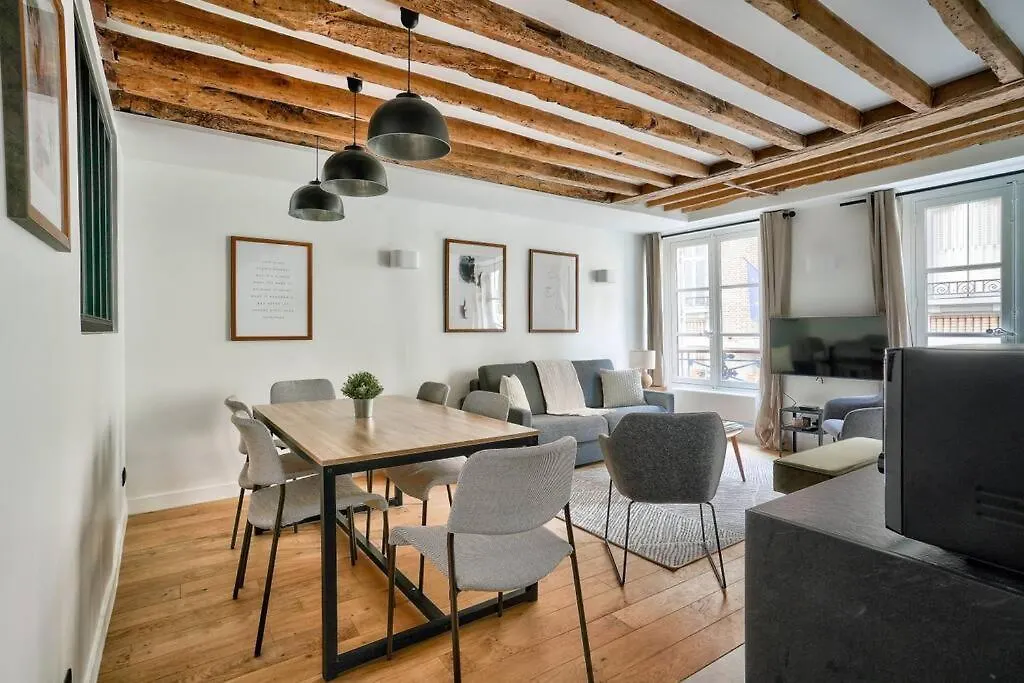 Apartament Magnifique Appartement Pour 6 - Montorgueil Paryż Francja